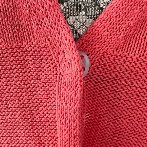 Lafayette 148 coral cardigan - Picture 8 of 10